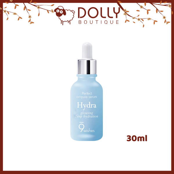 Tinh Chất Dưỡng Ẩm 9Wishes Hydra Skin Ampule Serum 30ml