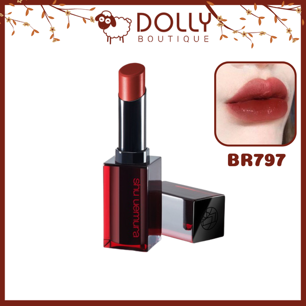 Son Thỏi Shu Uemura Rouge Unlimited #BR797 (Màu Đỏ Đất) - 3g