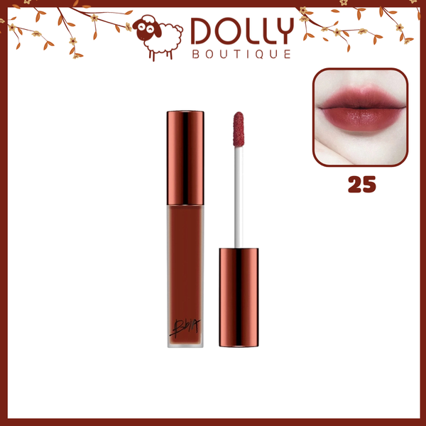 Son Kem Lì BBia Last Velvet Lip Tint #25 Final Note ( Màu Đỏ Nâu ) - 5g