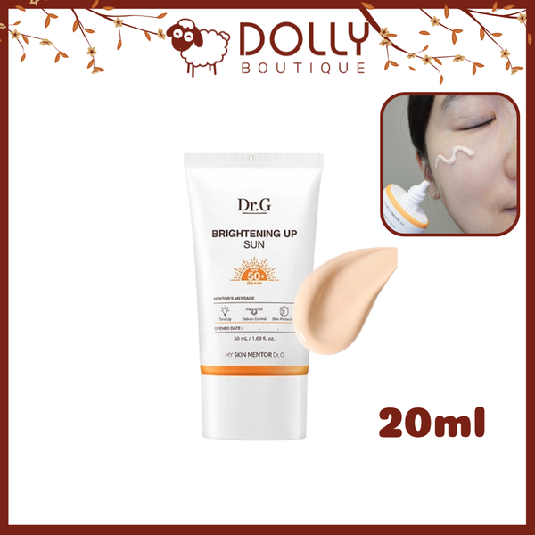 Kem Chống Nắng Nâng Tông, Kiềm Dầu Dr.G Brightening Up Sun+ SPF50+ PA+++ - 20ml
