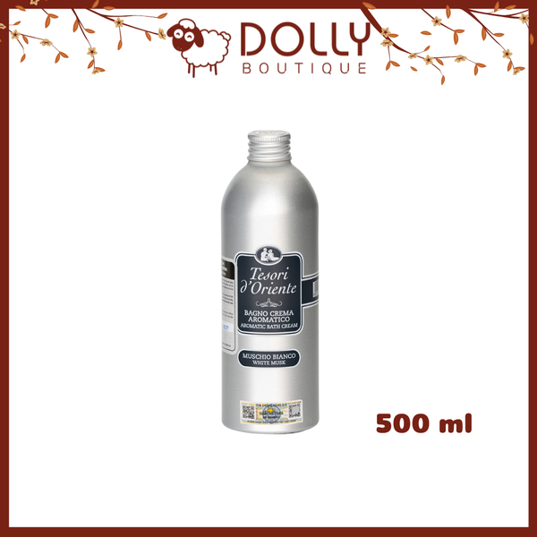 Sữa Tắm Nước Hoa Tesori D'Oriente White Musk Aromatic Bath Cream (Hương Xạ Hương) 500ml