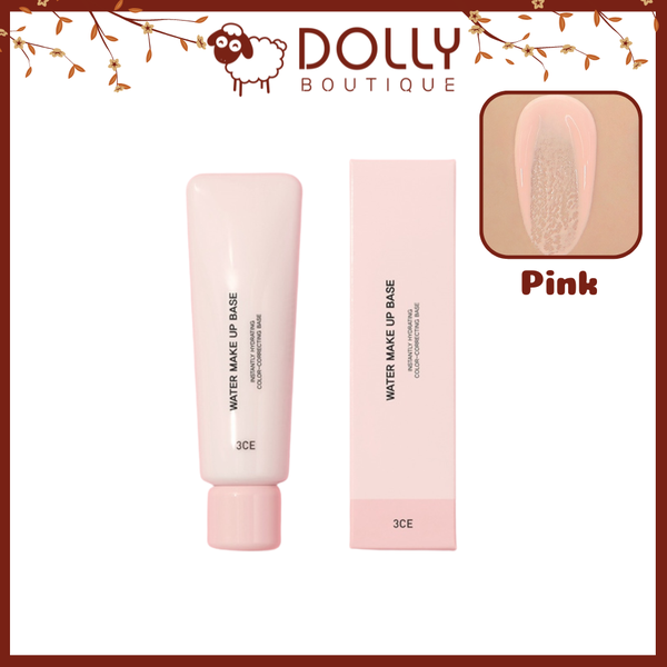 Kem Lót 3CE Water Make Up Base Pink 45ml
