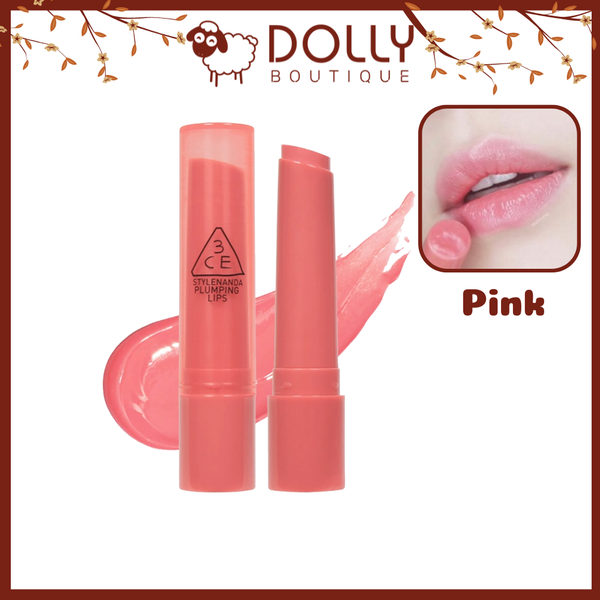 Son Dưỡng 3CE Stylenanda Plumping Lips #Pink