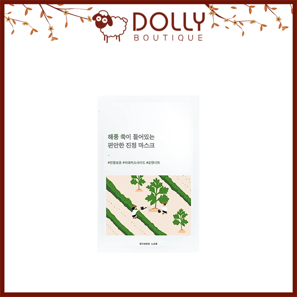 Mặt Nạ Giấy Round Lab Mugwort Calming Mask 25ml