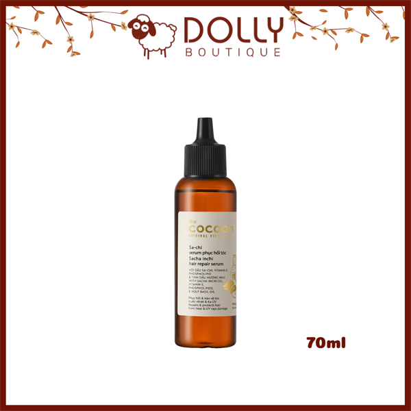 Tinh Chất Dưỡng Tóc Cocoon Sachi Phục Hồi Hư Tổn 70ml