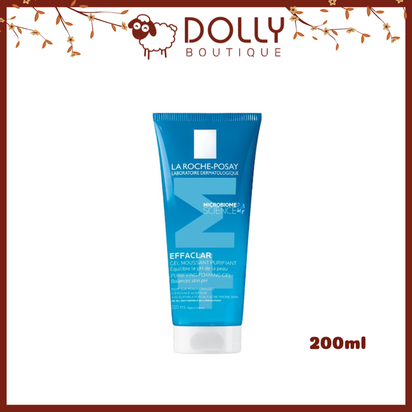 Sữa Rửa Mặt Dành Cho Da Nhạy Cảm La Roche Posay Effaclar Purifying Foaming Gel - 200ml