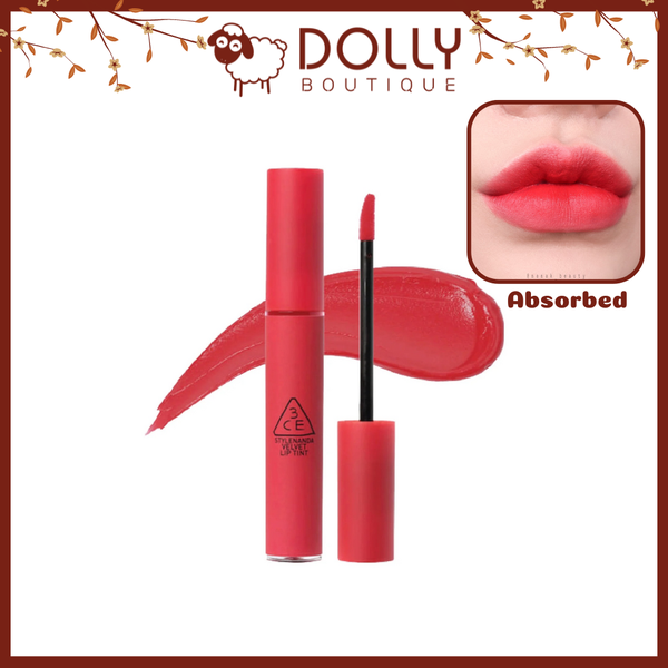 Son Kem Lì 3CE  Velvet Lip Tint - Absorbed