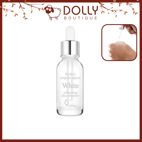 Tinh Chất Dưỡng Sáng Giảm Thâm 9Wishes Miracle White Ampule 25ml