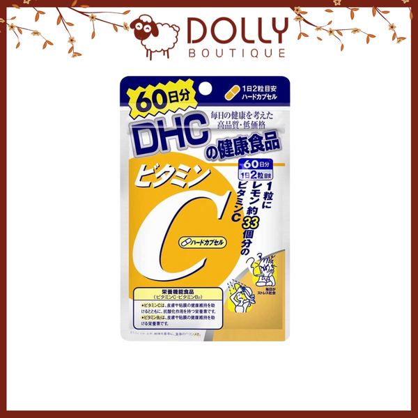 Viên Uống DHC Bổ Sung Vitamin C 60 Ngày 120 Viên