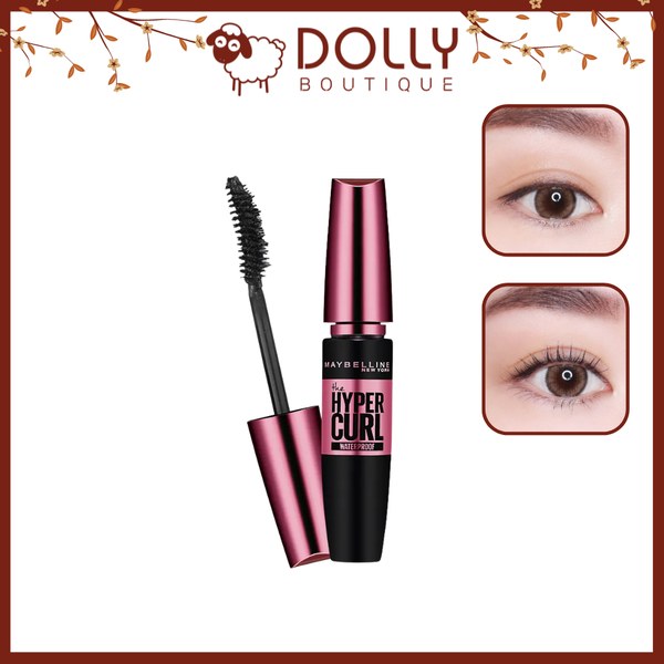 Chải Mi Làm Cong Và Tơi Mi Maybelline Hyper Curl Waterproof - 9.2ml