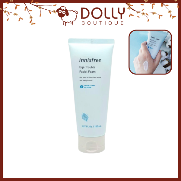 Sữa Rửa Mặt Trị Mụn Innisfree Bija Trouble Facial Foam 150g