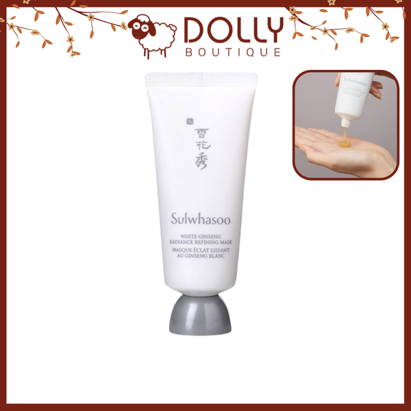 Mặt Nạ Rửa Bạch Sâm Sulwhasoo White Ginseng Radiance Refining Mask - 35ml