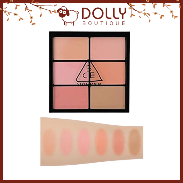 Bảng Má Hồng 3CE Pro Multi Blush Color Palette - Pure Play