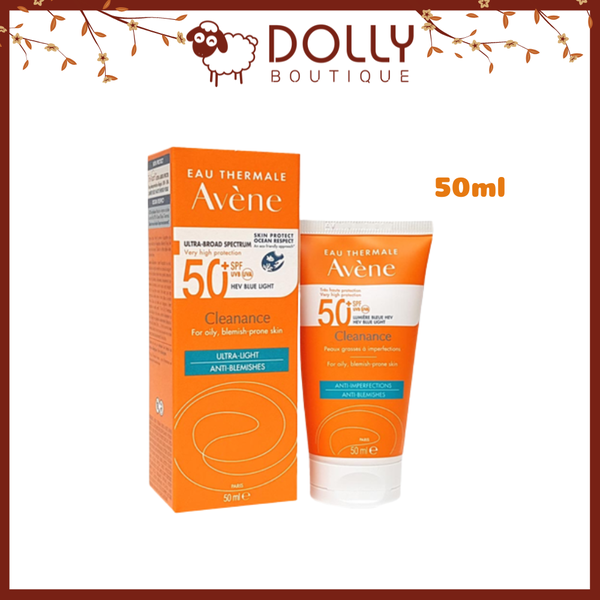 Kem Chống Nắng Cho Da Dầu Mụn Avene Cleanance Solar Oily Skin SPF50+ 50ml