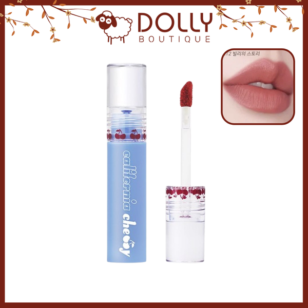 Son Kem Lì Dearmay California Cherry Velvet Tint CT2- Hồng Nude