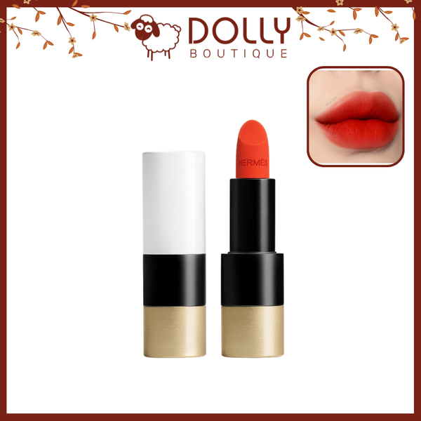 Son Thỏi Hermes Matte Lipstick 53- Rouge Orange