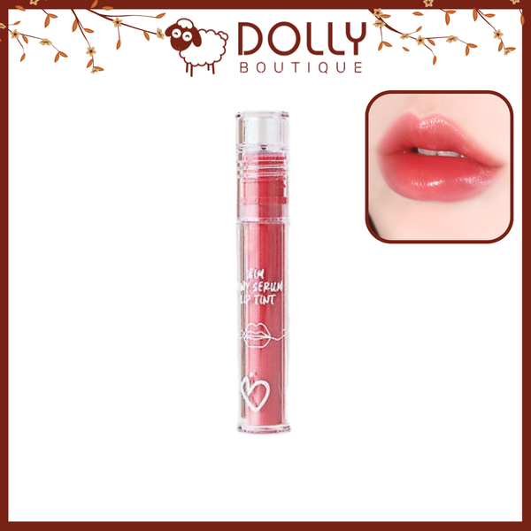 Son Kem Ẩm IBIM Dewy Serum Lip Tint- Orange Moon  ( Màu Đỏ Cam )