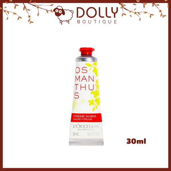 Kem Dưỡng Tay L'Occitane Osmanthus Creme Mains Hand Cream - Hương Hoa Mộc Tê, 30ml