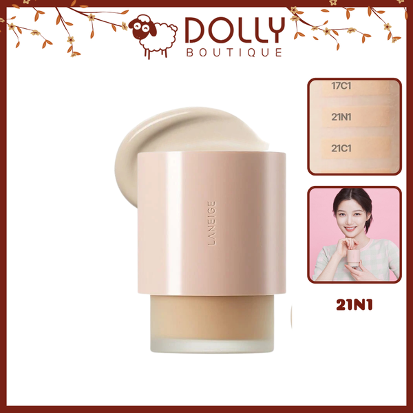 Kem Nền Căng Bóng Tự Nhiên 48H Laneige Neo Foundation Glow #21N1 (Da Tự Nhiên) 30ml