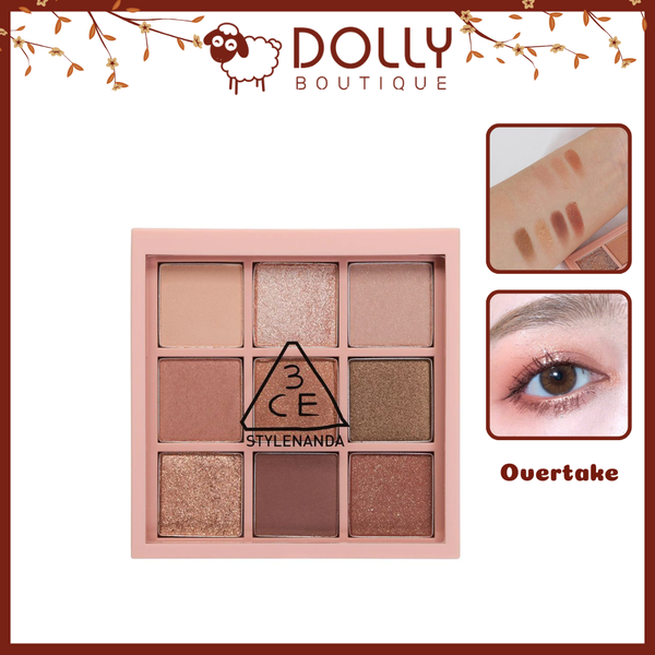 Bảng Phấn Mắt 3CE Multi Eye Color Palette - Over Take