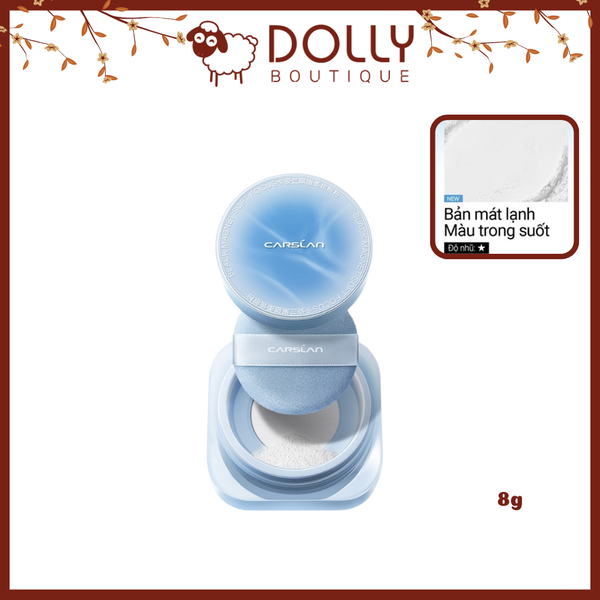 Phấn phủ Carslan Black Magnet Soft Focus Make-up Powder 2.0 (Phiên bản Mát lạnh/Trong suốt) 8g