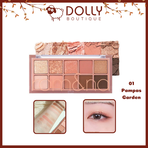 Phấn Mắt 10 Ô Romand Better Than Palette #01 Pampas Garden 7.5g