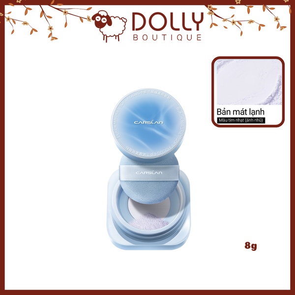 Phấn phủ Carslan Black Magnet Soft Focus Make-up Powder 2.0 (Phiên bản Mát lạnh/Màu Tím) 8g