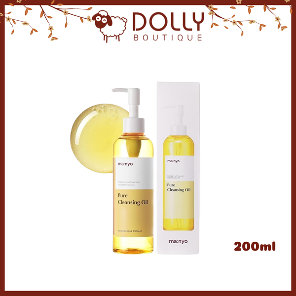 Dầu Tẩy Trang Thảo Mộc Manyo Pure Cleansing Oil Nourishing & Refresh - 200ml