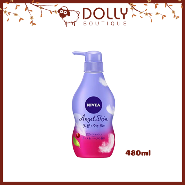 Sữa Tắm Nivea Angle Skin (Hương Việt Quất) - 480ml