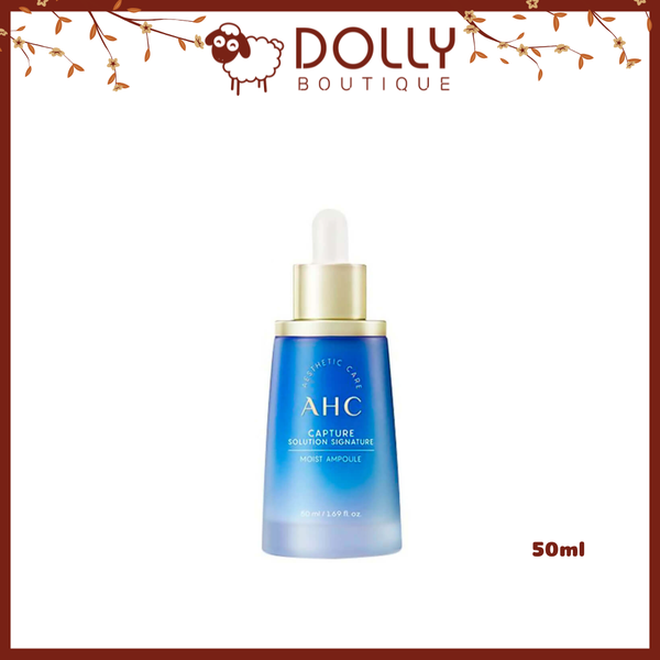 Tinh Chất Cấp Ẩm Sáng Da AHC Capture Solution Signature Ampoule 50ml
