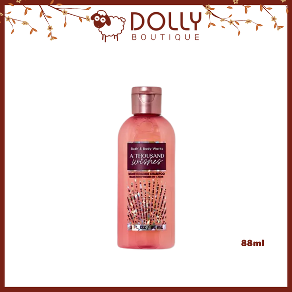 Dầu Gội Mini Bath & Body Works A Thousand Wishes Moisturizing Shampoo 88ml