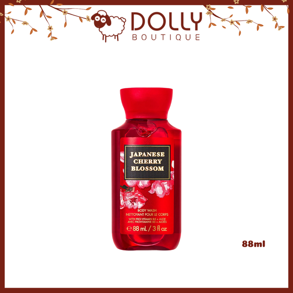 Sữa Tắm Mini Bath And Body Works Japanese Cherry Blossom Travel Size Body Wash 88ml