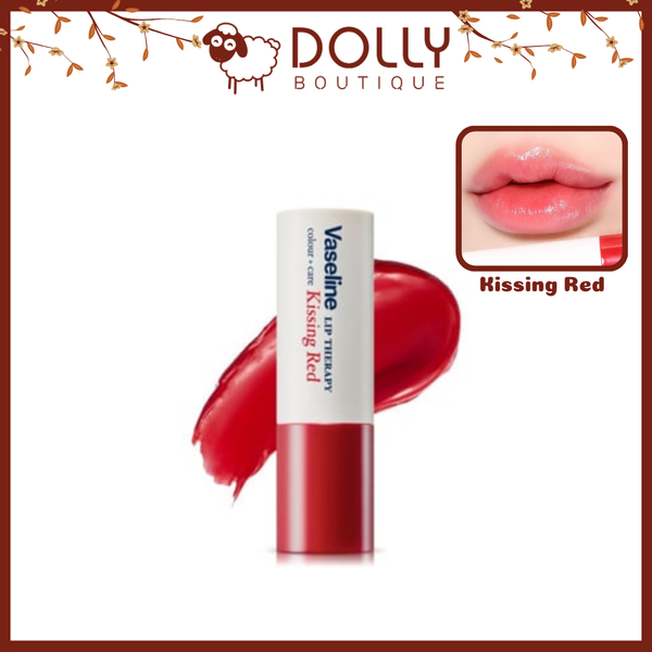 Son Dưỡng Môi Có Màu Vaseline Lip Therapy Colour Stick Kissing Red