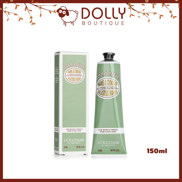 Kem Tay Hạnh Nhân L'occitane Almond Delicious Hands Cream 150ml