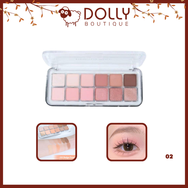 BẢNG PHẤN MẮT 12 Ô JARY DREAM STAR EYESHADOW PALETTE 02 - BEIGE PEACH