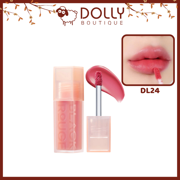 Son Kem Black Rouge Double Layer Over Velvet Ver 4 DL24 Whipping Berry - Hồng Dâu Sữa 4.1g