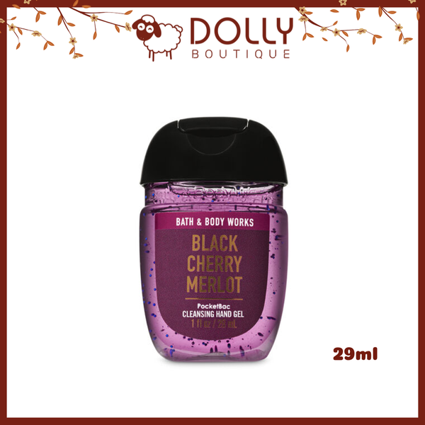 Gel Rửa Tay Khô Bath And Body Works Black Cherry Merlot Pocketbac Hand Gel 29ml
