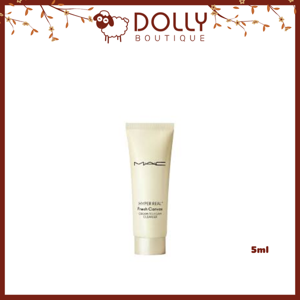 Sữa Rửa Mặt MAC Hyper Real Fresh Canvas Cream-To-Foam Cleanser 5ml Mini