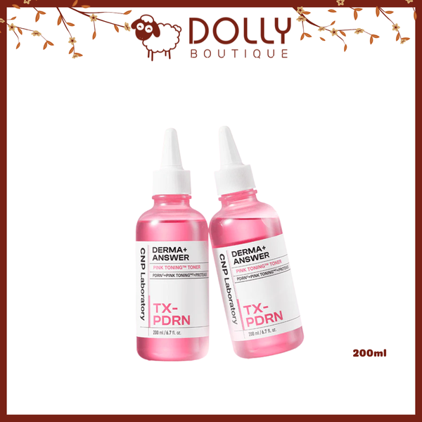 Nước Cân Bằng CNP Derma Answer Pink Toning Toner 200ml