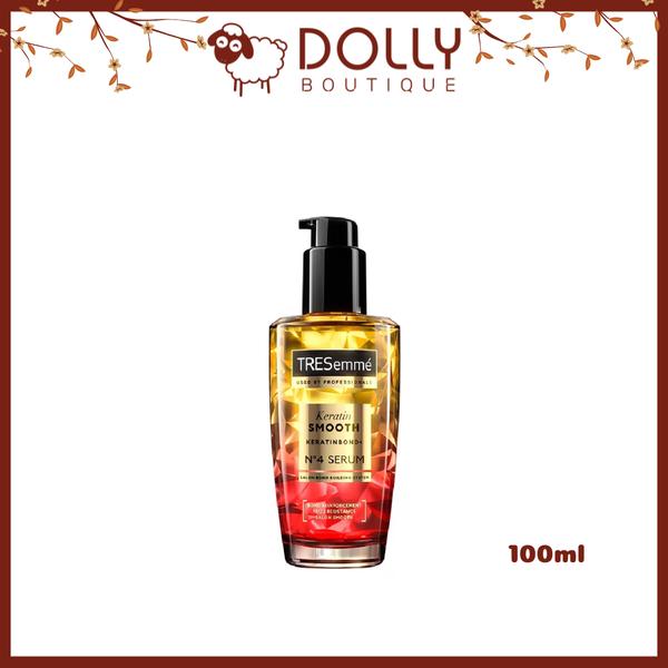 Dưỡng Tóc Tresemme Keratin Smooth Keratinbond+ No 4 Serum 100ml