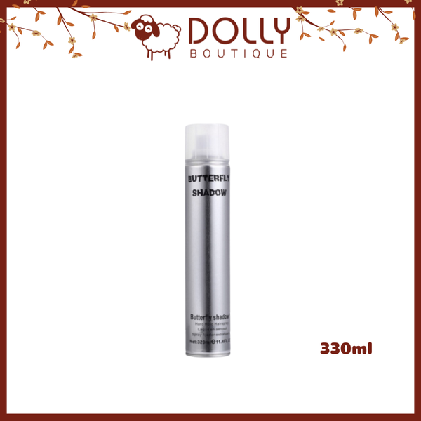 Gôm Xịt Tóc Giữ Nếp Tạo Kiểu Nam Nữ Butterfly Shadow 320ml