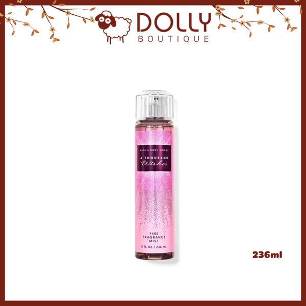 Xịt Thơm Nữ Bath & Body Works A Thousand Wishes Fine Fragrance Mist 236ml