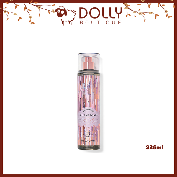 Xịt Thơm Nữ Bath & Body Works Champagne Toast Fine Fragrance Mist 236ml
