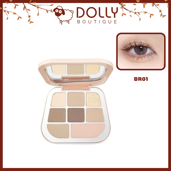 Bảng Phấn Mắt 8 Ô Focallure 8 Pan Pressed Powder Palette BR01