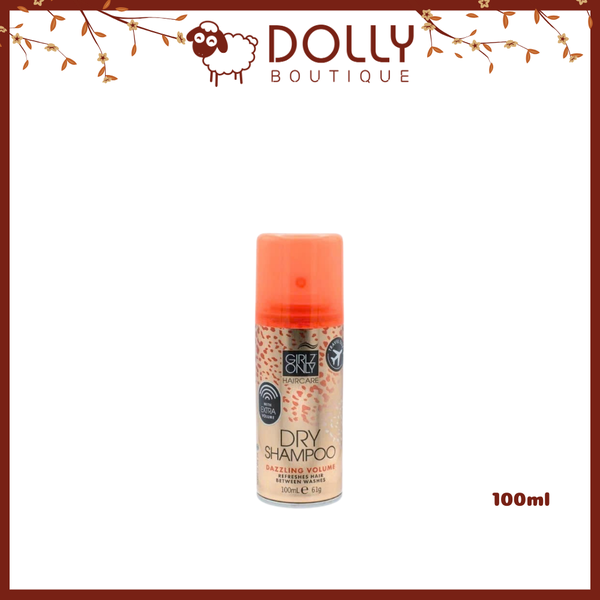 Dầu Gội Khô Girlz Only Dazzling Volume Dry Shampoo 100ml