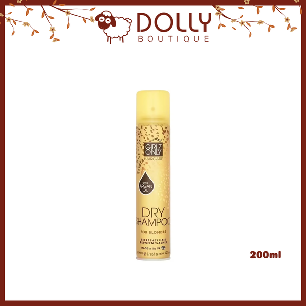 Dầu Gội Khô Girlz Only For Blondes Dry Shampoo 200ml