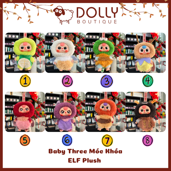 Gấu Bông Baby Three Elf Plush Blind Box  [ Giao theo phân mục đã unbox]
