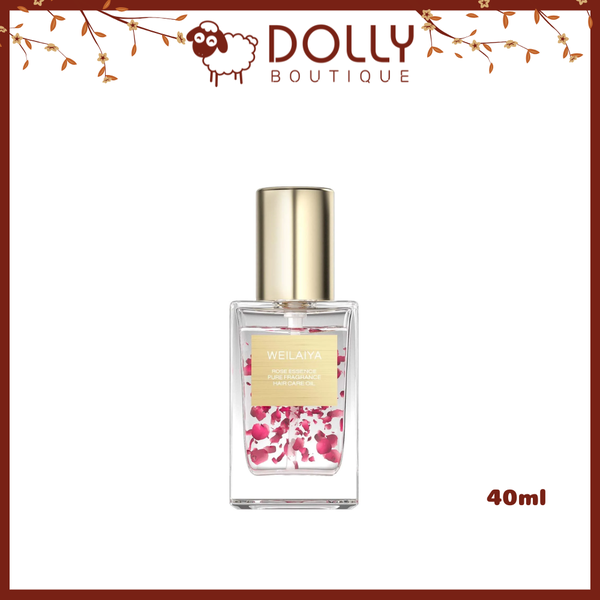 Dầu Dưỡng Tóc Weilaiya Rose Essence Pure Fragrance Hair Care Oil 40ml