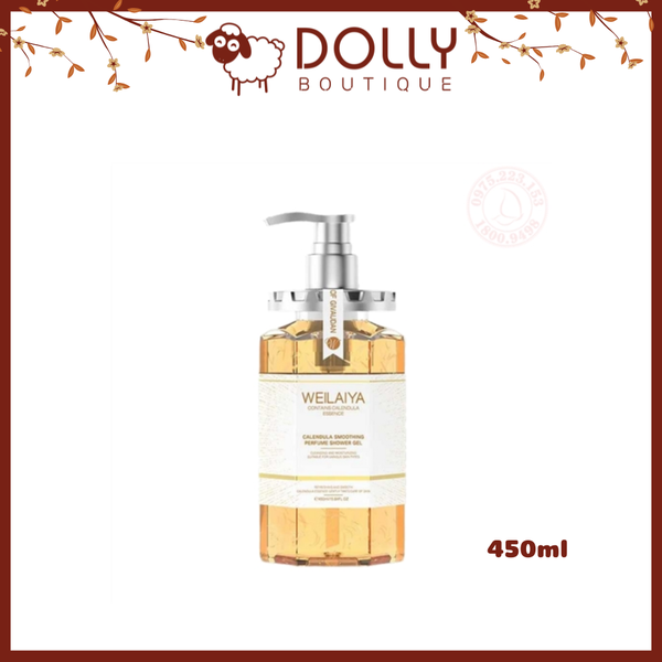 Sữa Tắm WEILAIYA Calendula Skin Beautifying Essence Shower Gel 450ml