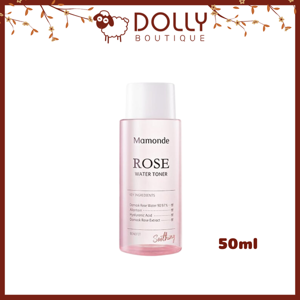 Nước Hoa Hồng Dưỡng Ẩm Mamonde Rose Water Toner - 50ml